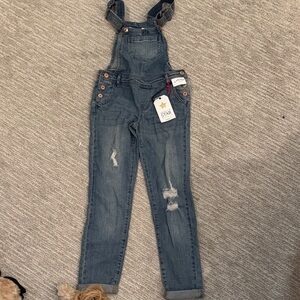 Vanilla Star Blue Denim Kids Overalls